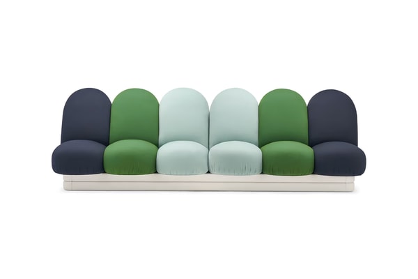 Paulin, Paulin, Paulin Revives a Design Legacy re-issuing two of Pierre Paulin's most iconic creations: the Tongue chair (1967) and the Blublub sofa (1972)