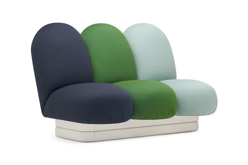 Paulin, Paulin, Paulin Revives a Design Legacy re-issuing two of Pierre Paulin's most iconic creations: the Tongue chair (1967) and the Blublub sofa (1972)