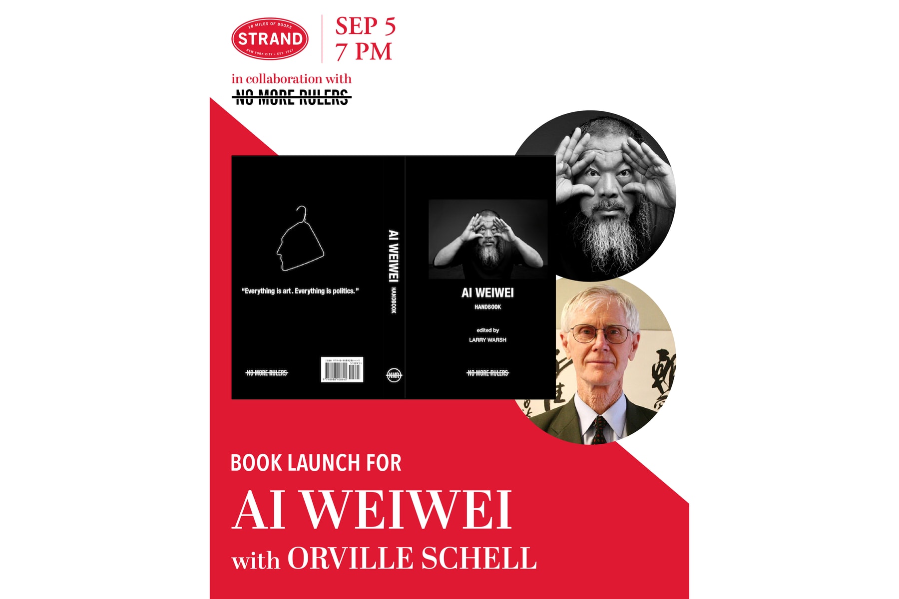 ai weiwei handbook no more rulers the strand bookstore new york city