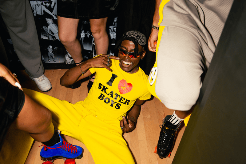 Liberty Ross Creates Flippers Fashion Collection Fall/Winter 25' Flipper’s Roller Boogie Palace Ian “Flipper” Ross