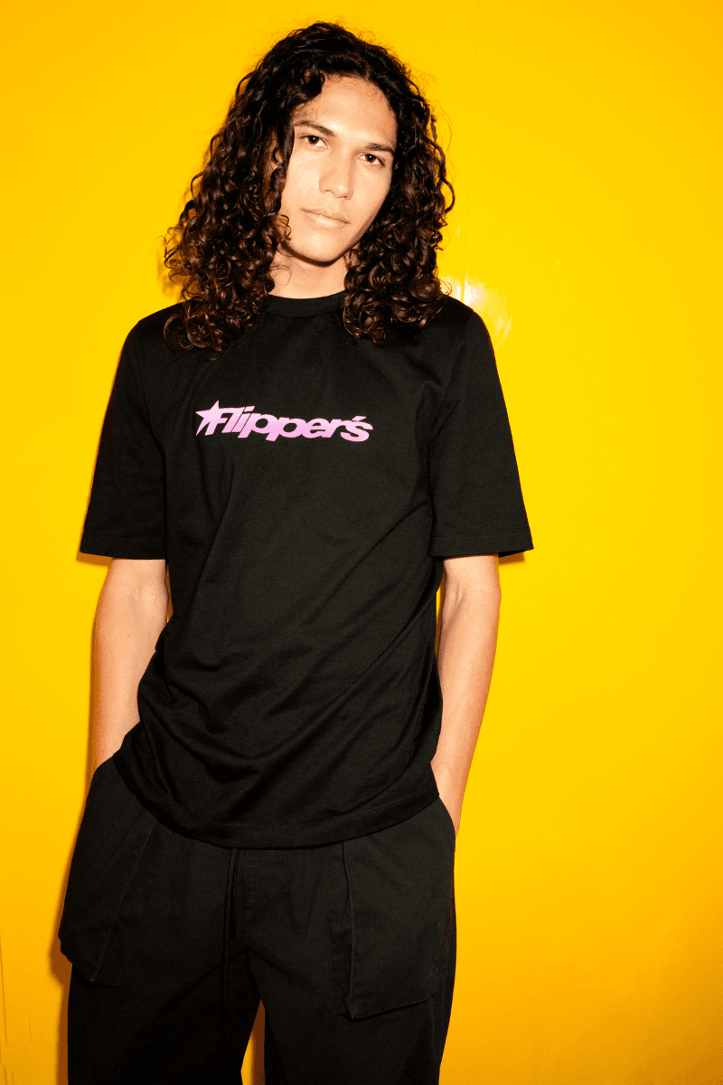 Liberty Ross Creates Flippers Fashion Collection Fall/Winter 25' Flipper’s Roller Boogie Palace Ian “Flipper” Ross