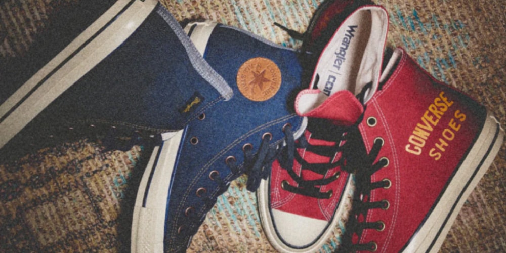 Wrangler and Converse Japan Debut Duo of All Star Aged Hi Models
