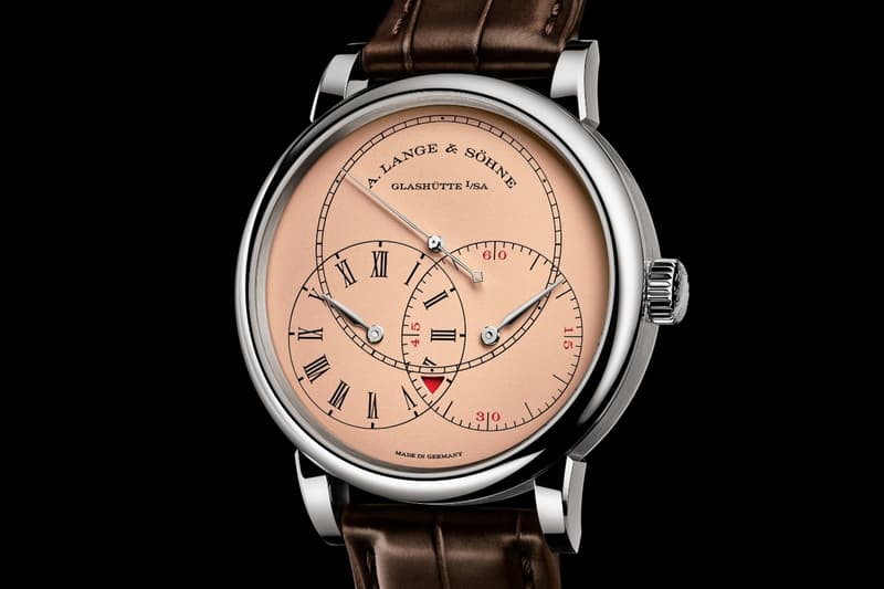 A. Lange & Söhne 1815 Tourbillon Grand Feu enamel black dial Richard Lange Jumping Seconds pink gold dial salmon pink Release Info