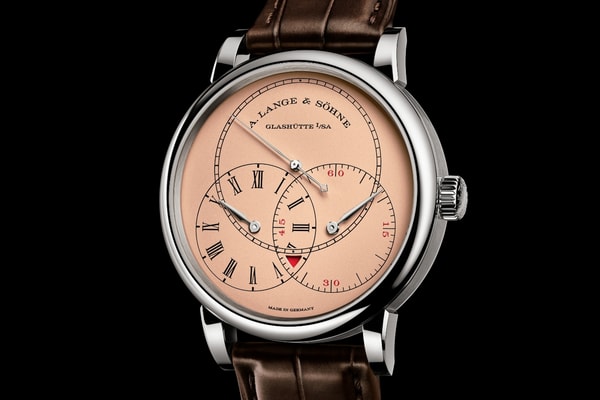 A. Lange & Söhne 1815 Tourbillon Grand Feu enamel black dial Richard Lange Jumping Seconds pink gold dial salmon pink Release Info