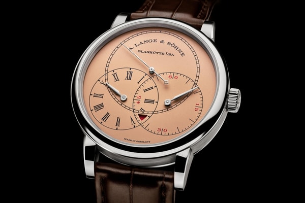 A. Lange & Söhne 1815 Tourbillon Grand Feu enamel black dial Richard Lange Jumping Seconds pink gold dial salmon pink Release Info