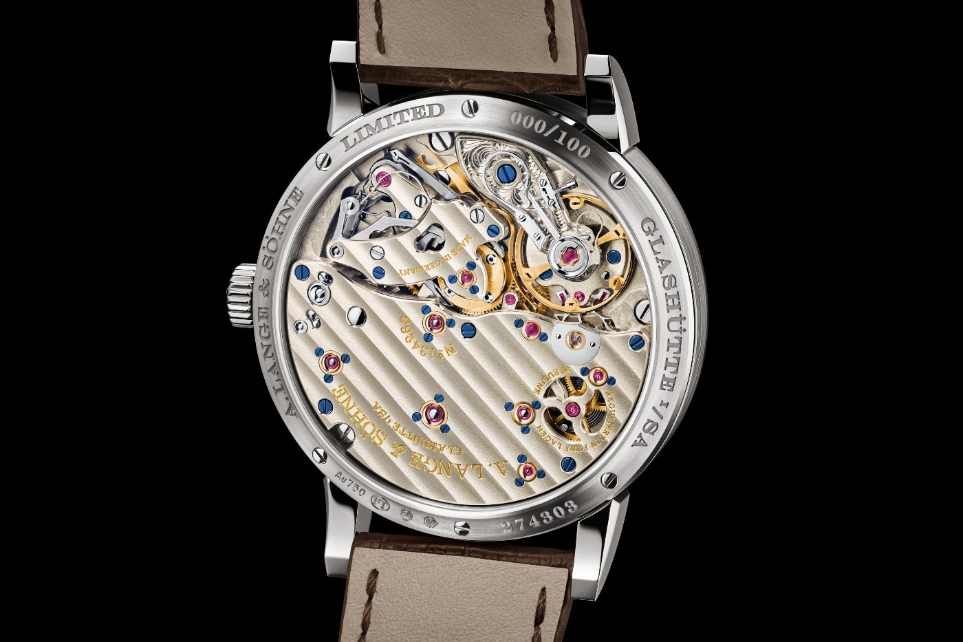 A. Lange & Söhne 1815 Tourbillon Grand Feu enamel black dial Richard Lange Jumping Seconds pink gold dial salmon pink Release Info