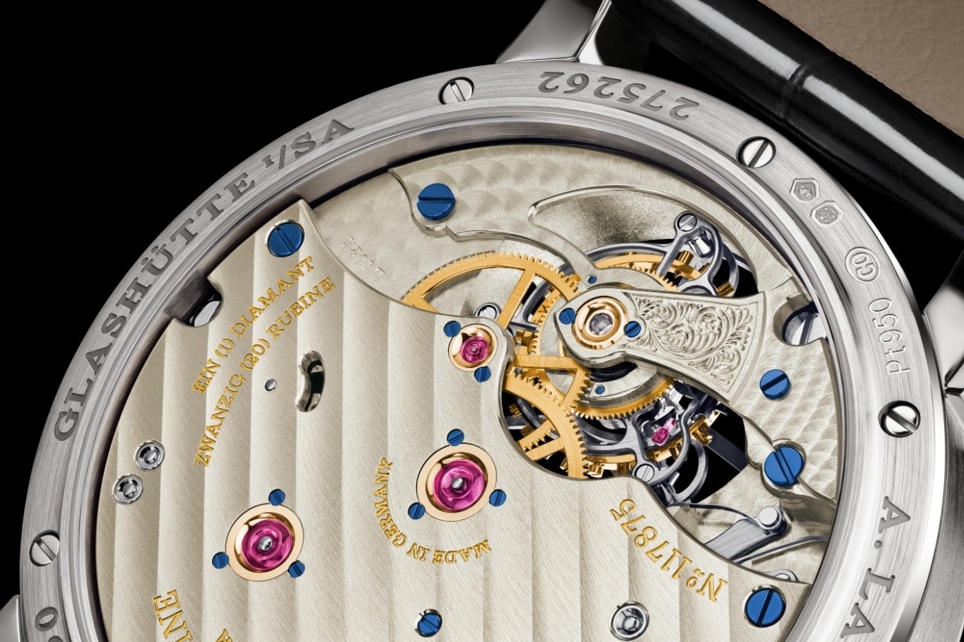 A. Lange & Söhne 1815 Tourbillon Grand Feu enamel black dial Richard Lange Jumping Seconds pink gold dial salmon pink Release Info