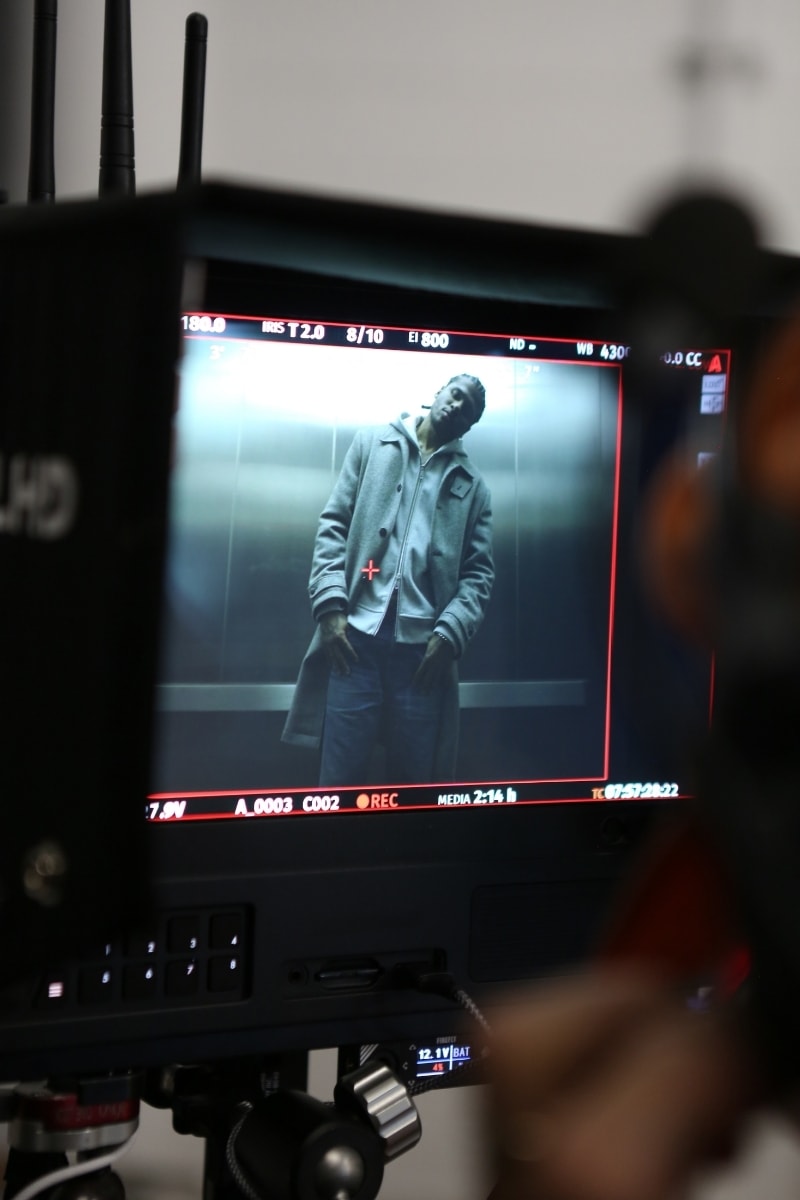 Jalen Green Calvin Klein Fall 2025 Campaign Exclusive BTS 