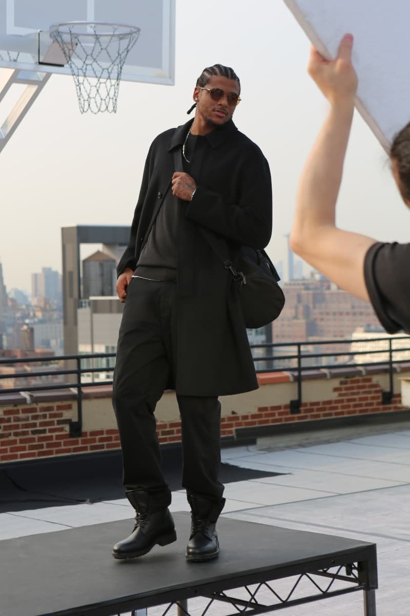 Jalen Green Calvin Klein Fall 2025 Campaign Exclusive BTS 