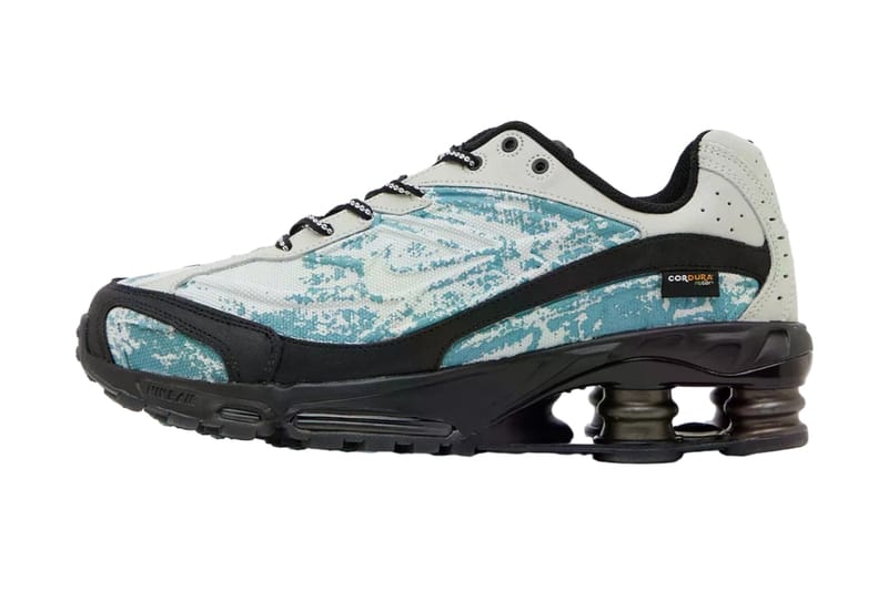 Nike’s Shox Ride 2 Cordura Is Doused in a “Denim Turquoise” Print