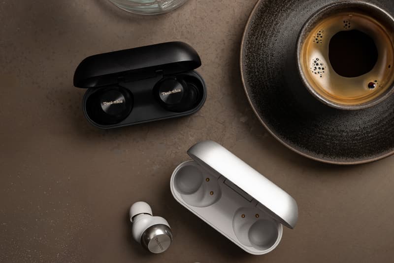 Technics AZ100 True Wireless Earbuds Champagne Gold Hypegolf Clubhouse Dolby Atmos Voice Focus AI