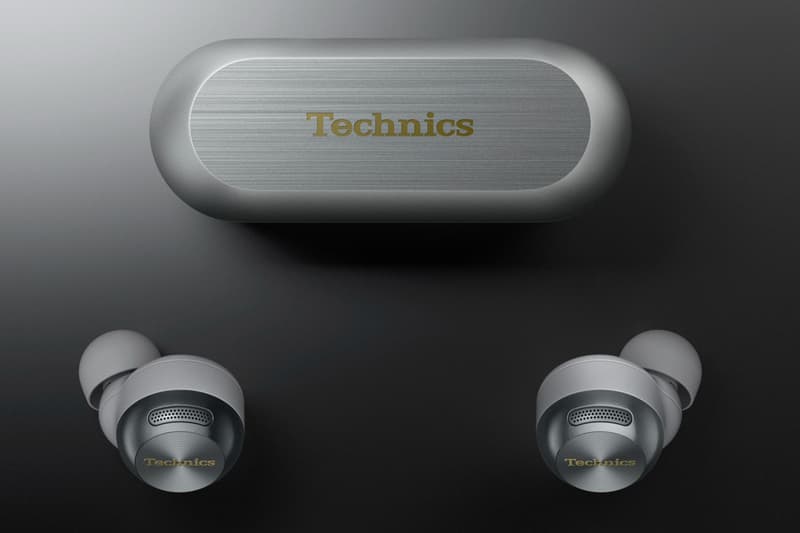 Technics AZ100 True Wireless Earbuds Champagne Gold Hypegolf Clubhouse Dolby Atmos Voice Focus AI