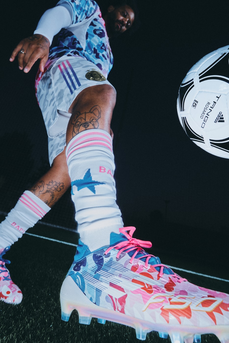 bape adidas soccer collaboration collection release info