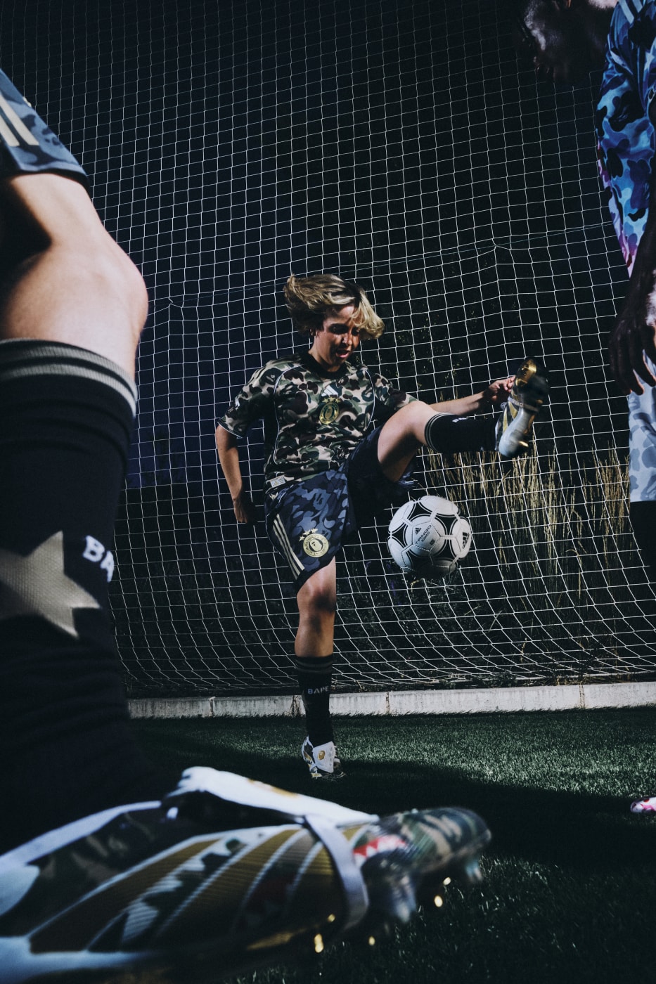 bape adidas soccer collaboration collection release info