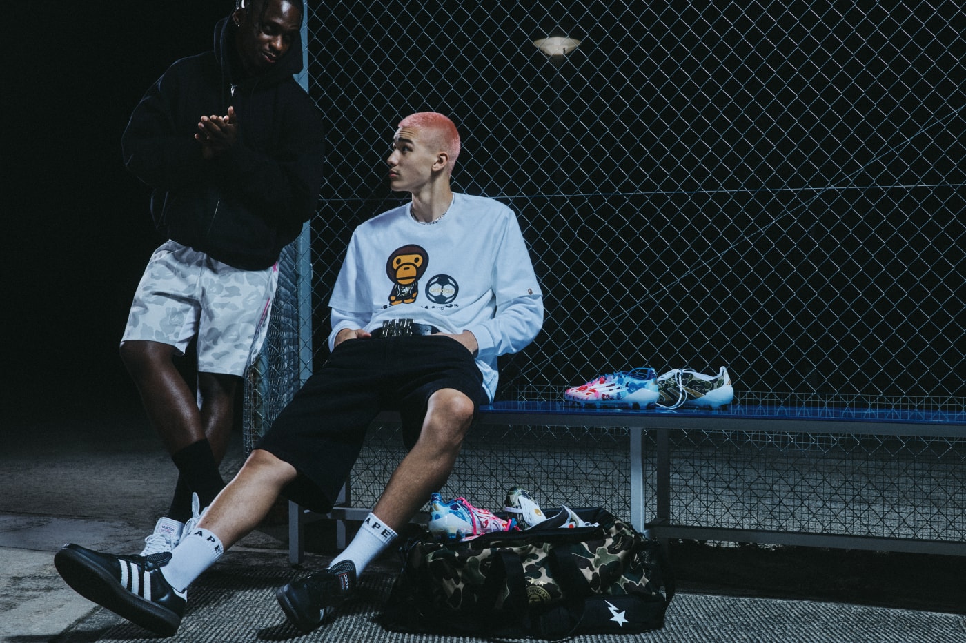 bape adidas soccer collaboration collection release info