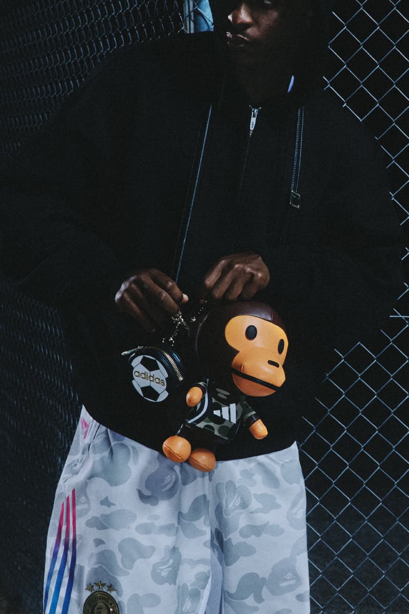 bape adidas soccer collaboration collection release info