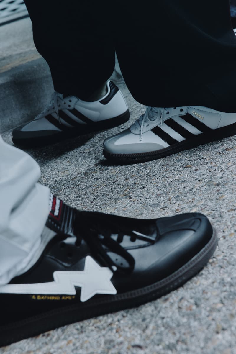 bape adidas soccer collaboration collection release info