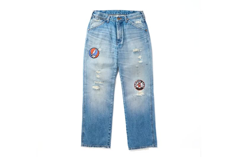 grateful dead wrangler collaboration collection release info