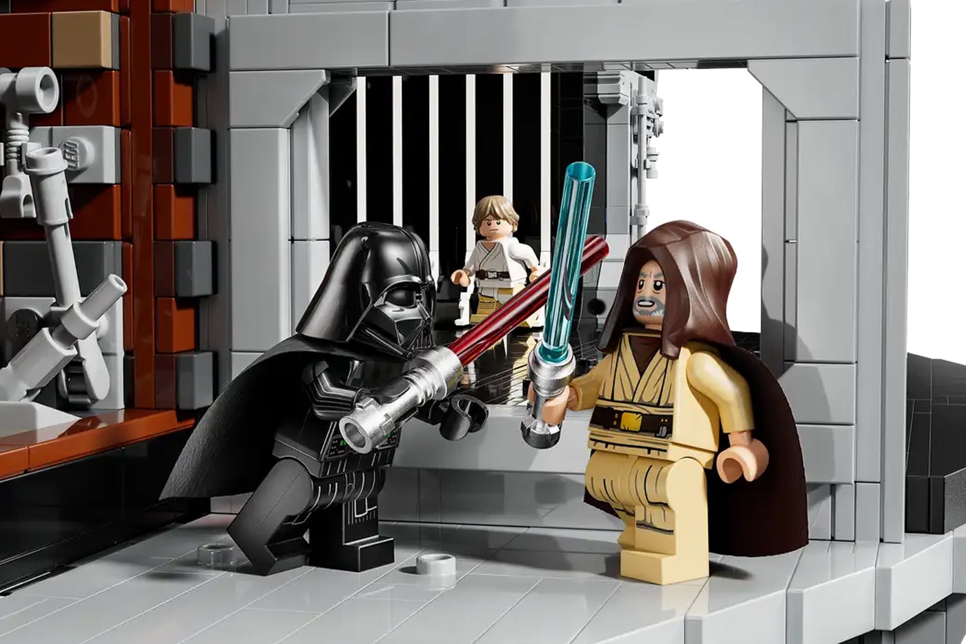 LEGO Unveils Most Expensive Set Yet, the Star Wars UCS Death Star Diorama 1k 1000 usd set luke skywalker darth veder