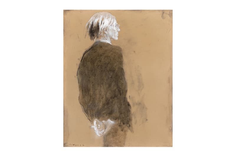 'Jamie Wyeth: Portraits of Andy Warhol and Rudolf Nureyev' Exhibition Schoelkopf Gallery NYC