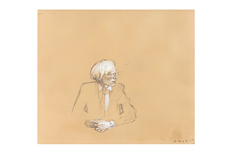 'Jamie Wyeth: Portraits of Andy Warhol and Rudolf Nureyev' Exhibition Schoelkopf Gallery NYC