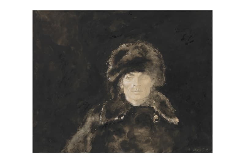 'Jamie Wyeth: Portraits of Andy Warhol and Rudolf Nureyev' Exhibition Schoelkopf Gallery NYC