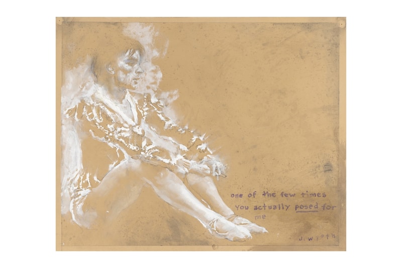 'Jamie Wyeth: Portraits of Andy Warhol and Rudolf Nureyev' Exhibition Schoelkopf Gallery NYC