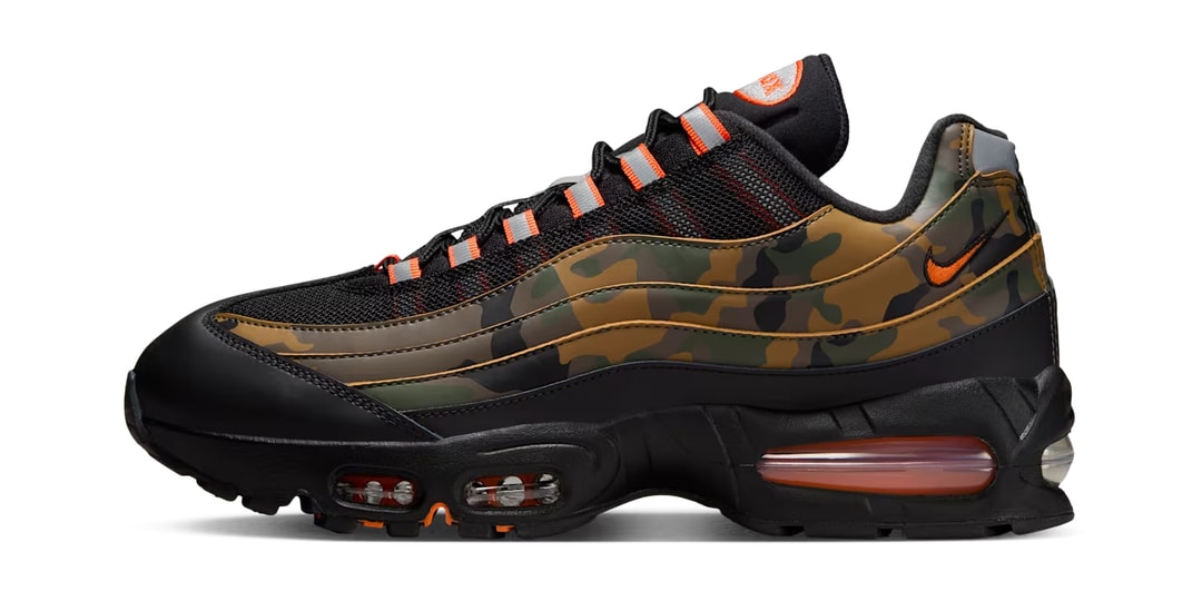 Nike Air Max 95 Hides From Plain Sight in "Green Camo"