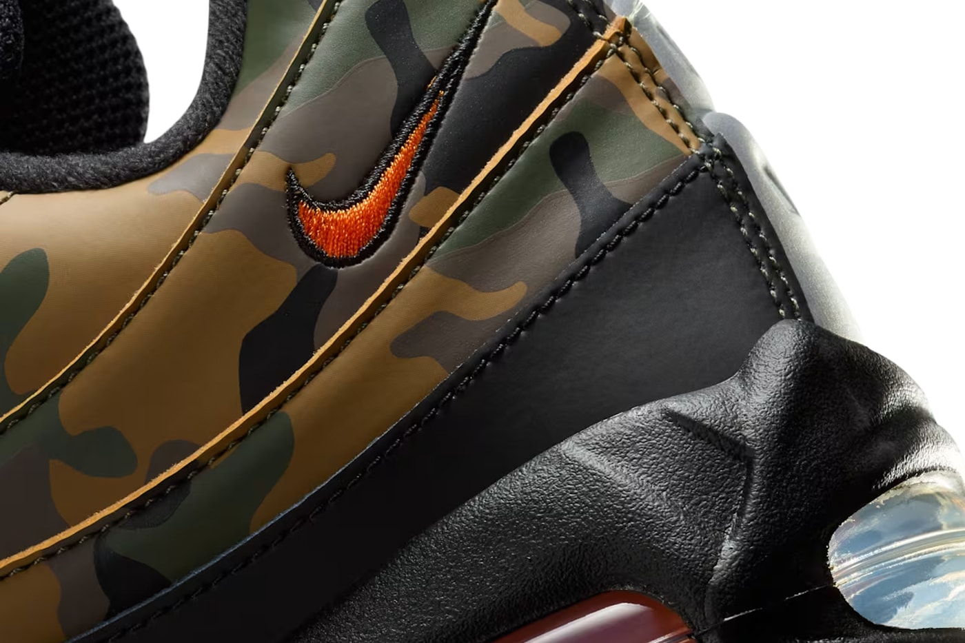 Nike Air Max 95 "Green Camo" Black/Golden Beige/Cargo Khaki/Old Moss Release Info Court Purple/Black-Cave Purple-Vast Grey swoosh september 2025