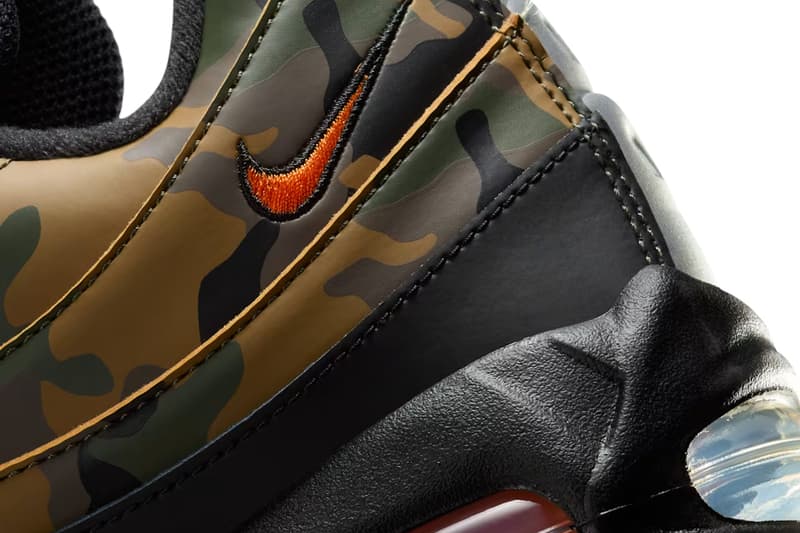 Nike Air Max 95 "Green Camo" Black/Golden Beige/Cargo Khaki/Old Moss Release Info Court Purple/Black-Cave Purple-Vast Grey swoosh september 2025