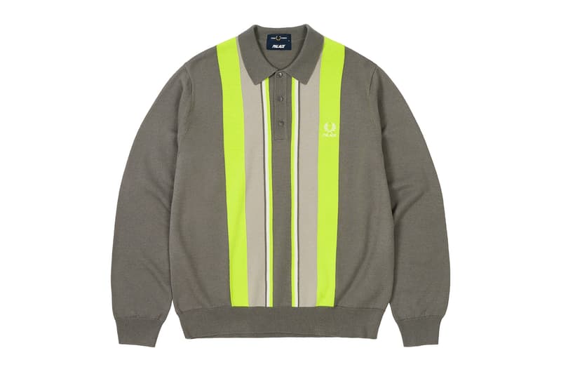 British Icons Collide in Latest Palace Fred Perry Collaboration Fall 2025 drop 6 release info wimbledon tennis icon cobranded shirts