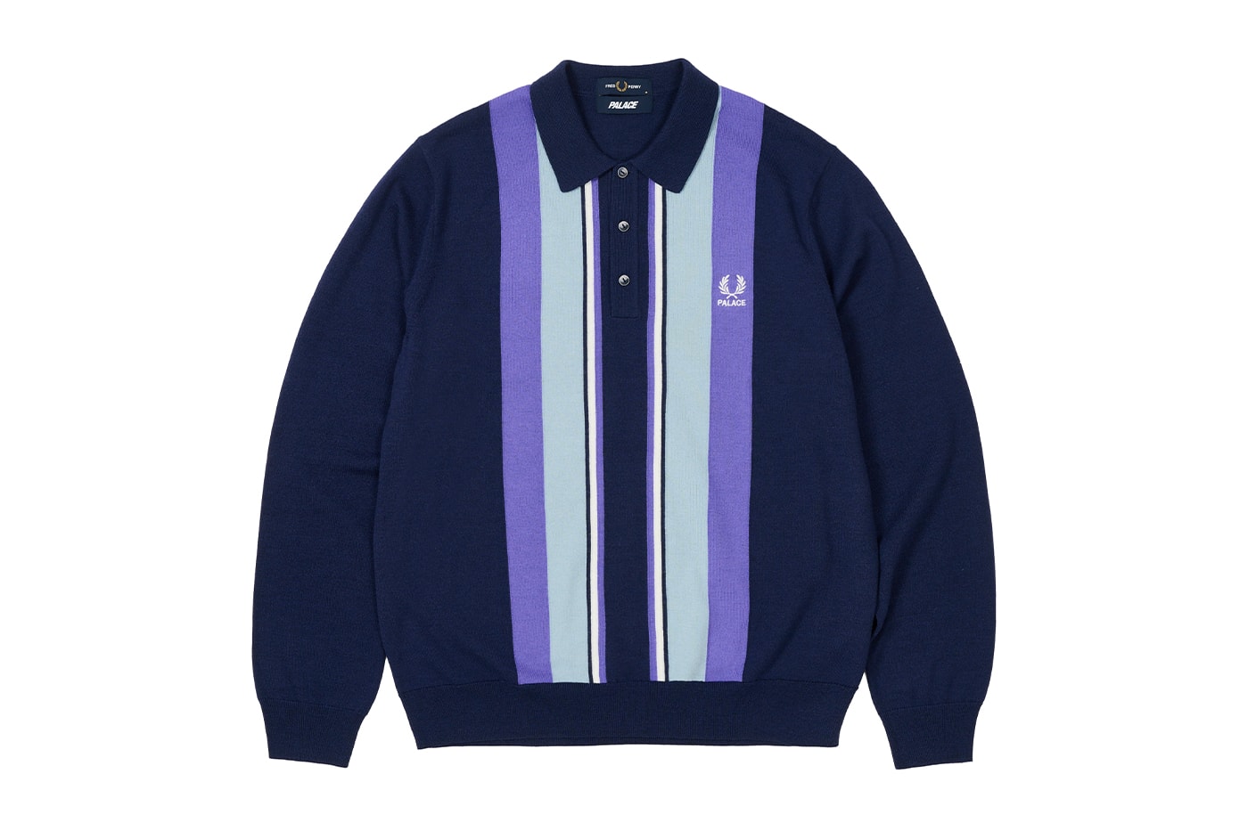 British Icons Collide in Latest Palace Fred Perry Collaboration Fall 2025 drop 6 release info wimbledon tennis icon cobranded shirts