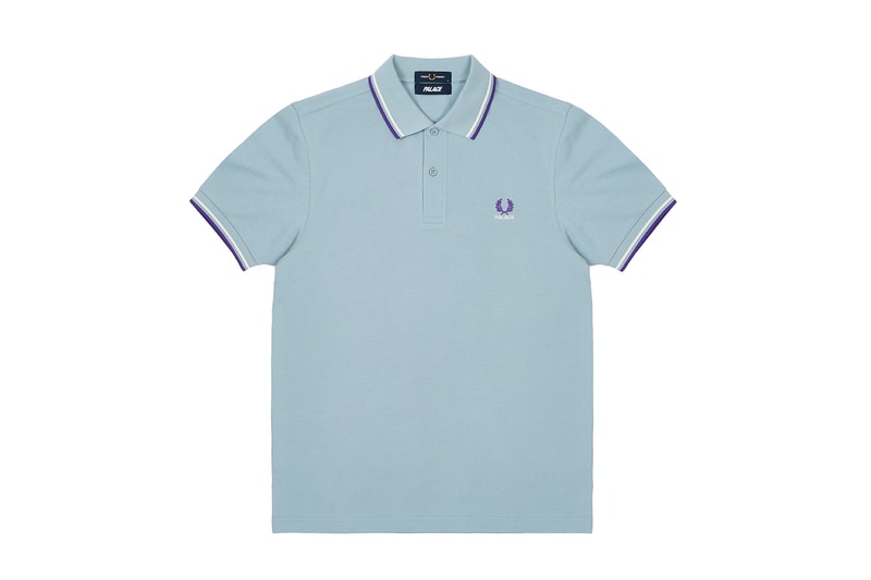 British Icons Collide in Latest Palace Fred Perry Collaboration Fall 2025 drop 6 release info wimbledon tennis icon cobranded shirts