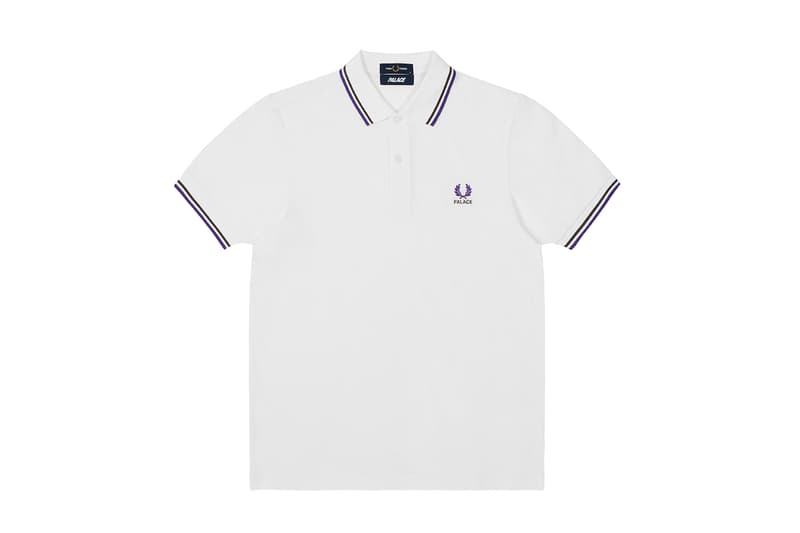 British Icons Collide in Latest Palace Fred Perry Collaboration Fall 2025 drop 6 release info wimbledon tennis icon cobranded shirts
