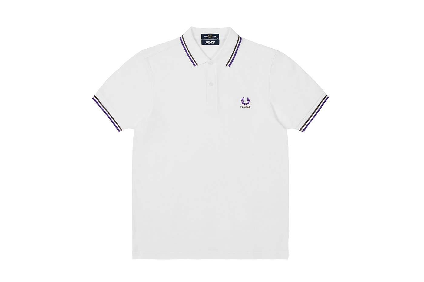 British Icons Collide in Latest Palace Fred Perry Collaboration Fall 2025 drop 6 release info wimbledon tennis icon cobranded shirts
