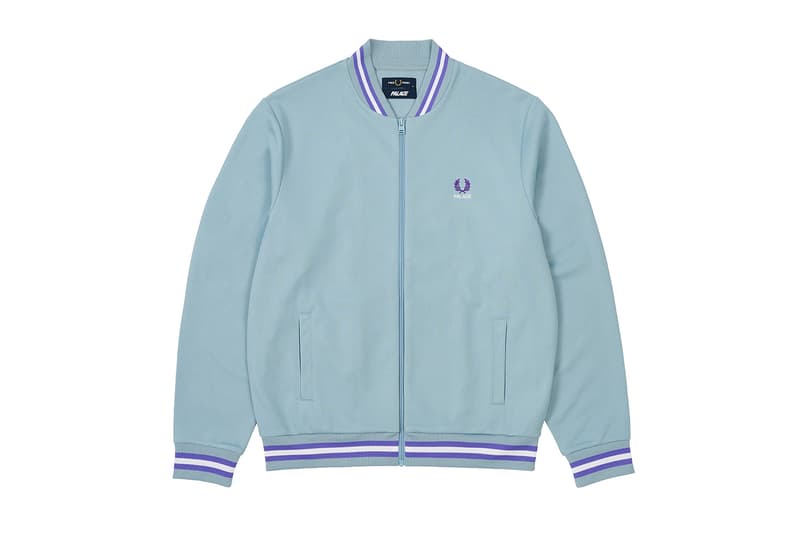 British Icons Collide in Latest Palace Fred Perry Collaboration Fall 2025 drop 6 release info wimbledon tennis icon cobranded shirts