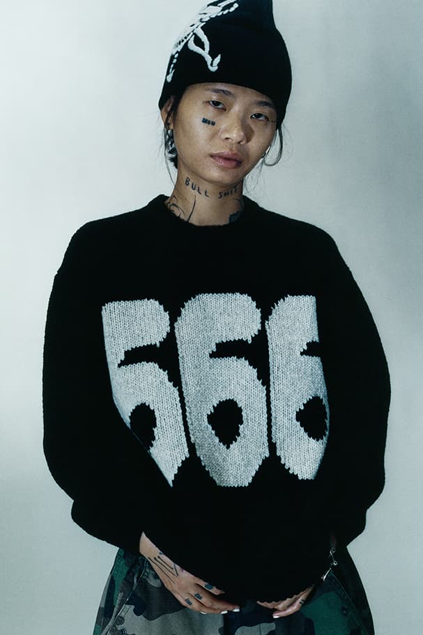 Supreme x Y's by Yohji Yamamoto Fall 2025 Collaborationfaux fur windstopper hooded bomber jacket leather denim jacket sweater tees 6-panel cap silver bracelet silver wallet chain hand fan punk