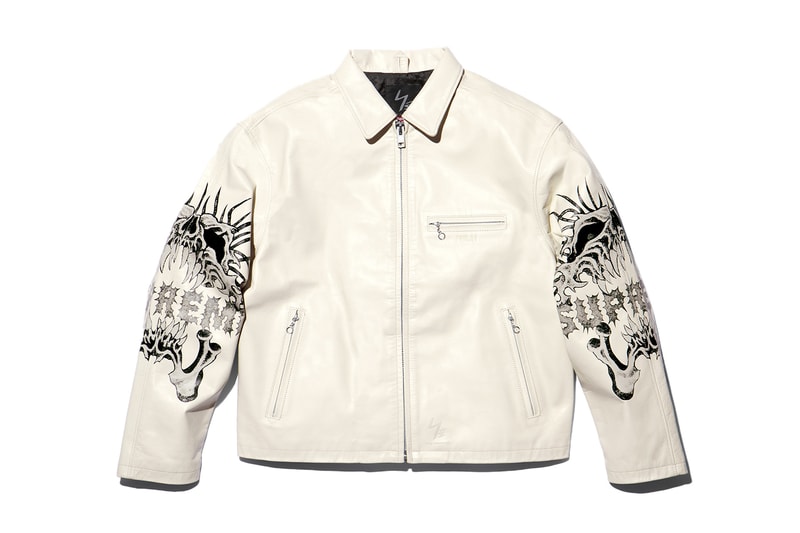 Supreme x Y's by Yohji Yamamoto Fall 2025 Collaborationfaux fur windstopper hooded bomber jacket leather denim jacket sweater tees 6-panel cap silver bracelet silver wallet chain hand fan punk