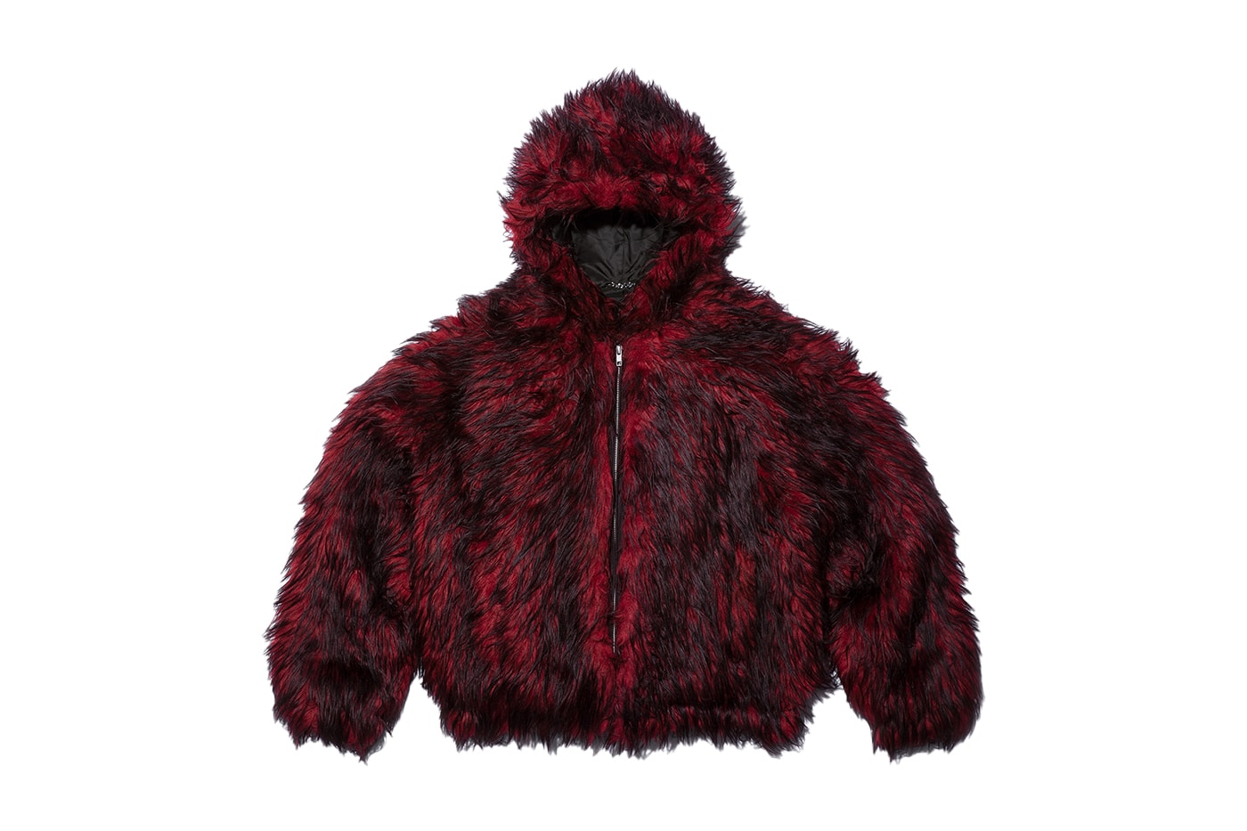 Supreme x Y's by Yohji Yamamoto Fall 2025 Collaborationfaux fur windstopper hooded bomber jacket leather denim jacket sweater tees 6-panel cap silver bracelet silver wallet chain hand fan punk