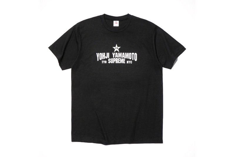 Supreme x Y's by Yohji Yamamoto Fall 2025 Collaborationfaux fur windstopper hooded bomber jacket leather denim jacket sweater tees 6-panel cap silver bracelet silver wallet chain hand fan punk