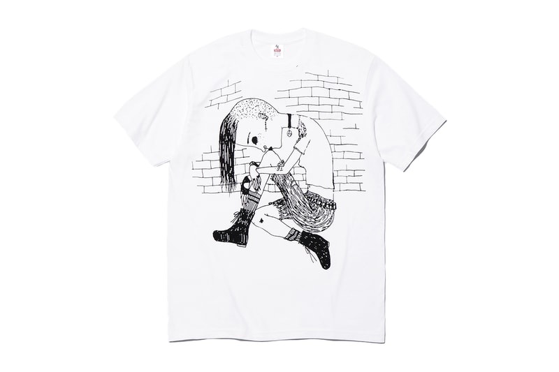 Supreme x Y's by Yohji Yamamoto Fall 2025 Collaborationfaux fur windstopper hooded bomber jacket leather denim jacket sweater tees 6-panel cap silver bracelet silver wallet chain hand fan punk