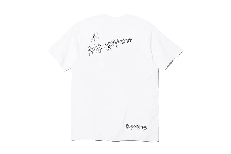 Supreme x Y's by Yohji Yamamoto Fall 2025 Collaborationfaux fur windstopper hooded bomber jacket leather denim jacket sweater tees 6-panel cap silver bracelet silver wallet chain hand fan punk