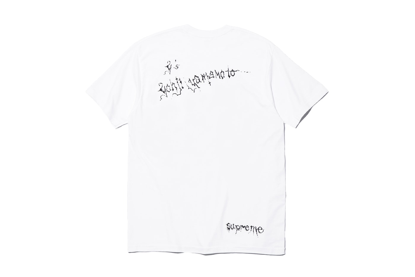 Supreme x Y's by Yohji Yamamoto Fall 2025 Collaborationfaux fur windstopper hooded bomber jacket leather denim jacket sweater tees 6-panel cap silver bracelet silver wallet chain hand fan punk