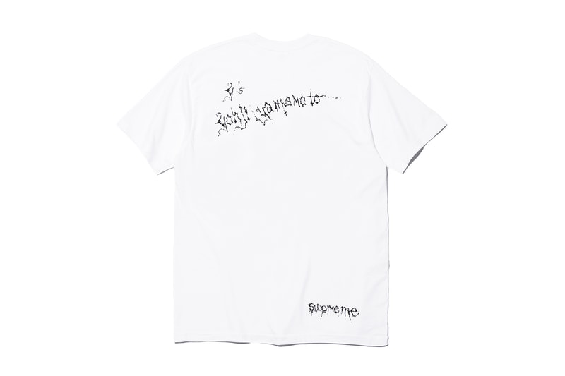 Supreme x Y's by Yohji Yamamoto Fall 2025 Collaborationfaux fur windstopper hooded bomber jacket leather denim jacket sweater tees 6-panel cap silver bracelet silver wallet chain hand fan punk