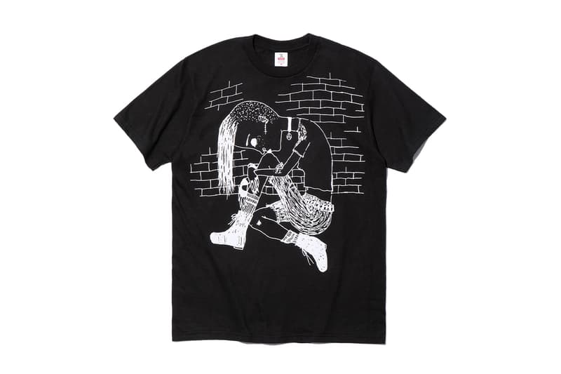 Supreme x Y's by Yohji Yamamoto Fall 2025 Collaborationfaux fur windstopper hooded bomber jacket leather denim jacket sweater tees 6-panel cap silver bracelet silver wallet chain hand fan punk