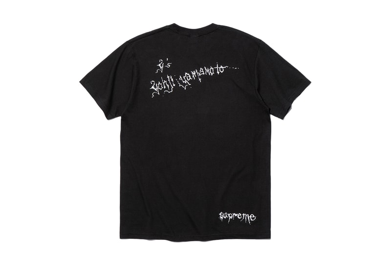 Supreme x Y's by Yohji Yamamoto Fall 2025 Collaborationfaux fur windstopper hooded bomber jacket leather denim jacket sweater tees 6-panel cap silver bracelet silver wallet chain hand fan punk