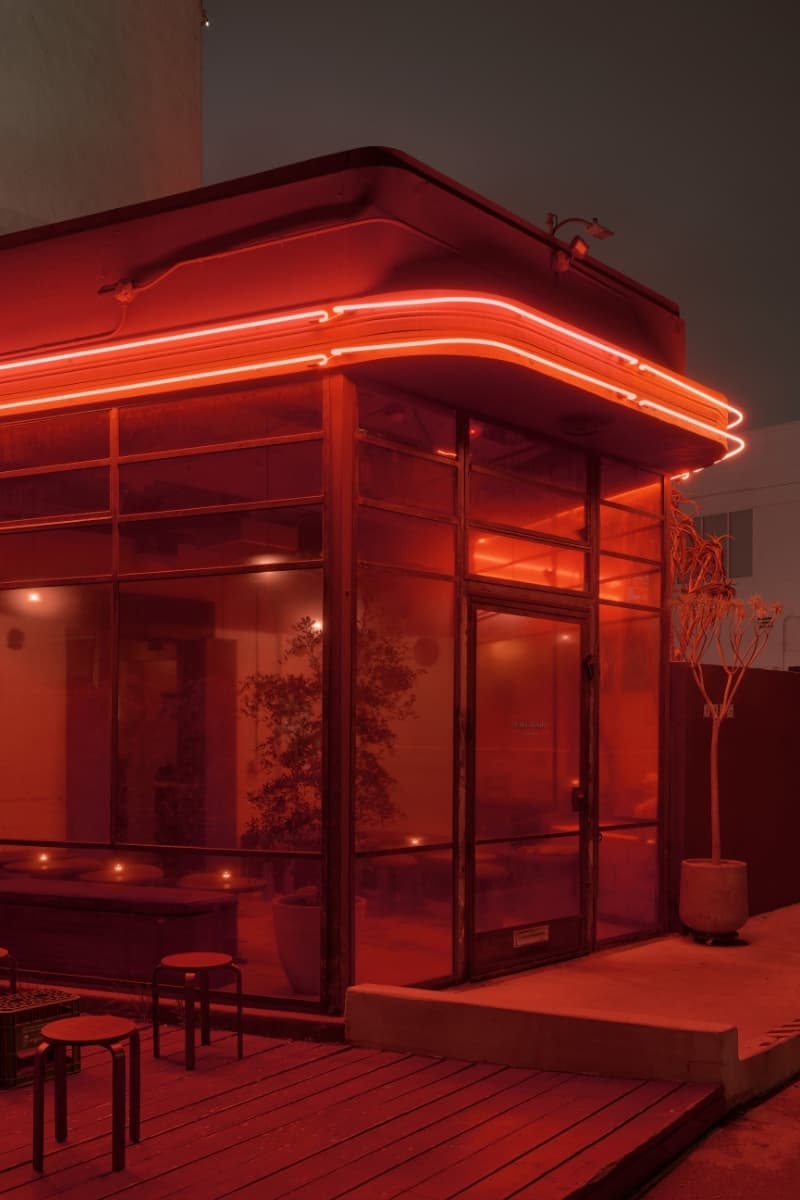 Aunt Studio Café Tondo Los Angeles Chinatown Design Interiors