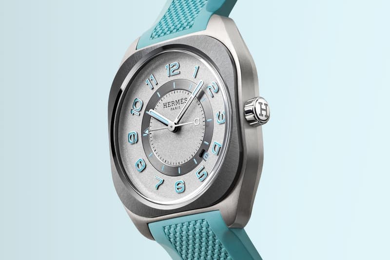 Hermès H08 Titanium Watch Release Info Dark Grey Bleu Saint-Cyr new colorways info