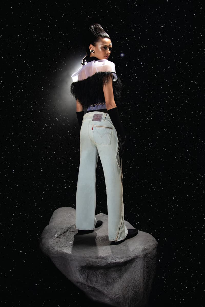 Kiko Kostadinov x Levi’s Link Back Up for Round Two collab release info paris fashion week stamp womenswear denim jeans collection collaboration capsule 