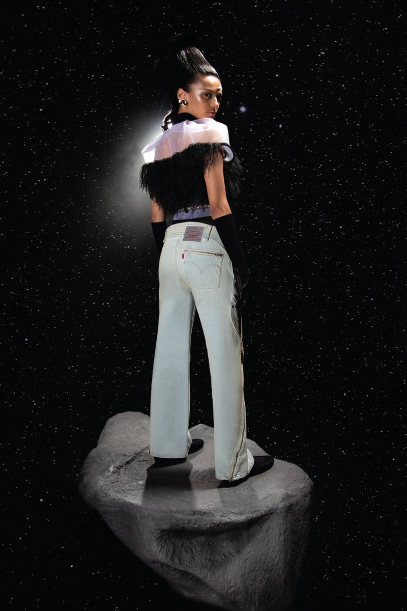 Kiko Kostadinov x Levi’s Link Back Up for Round Two collab release info paris fashion week stamp womenswear denim jeans collection collaboration capsule 